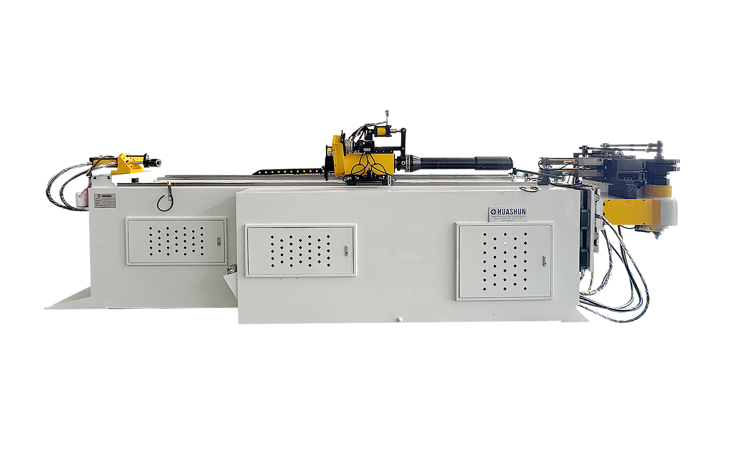 CNC S-serien helautomatisk rørbøyemaskin med valgfri simuleringsfunksjon CNC S-serien helautomatisk rørbøyemaskin med valgfri simuleringsfunksjon