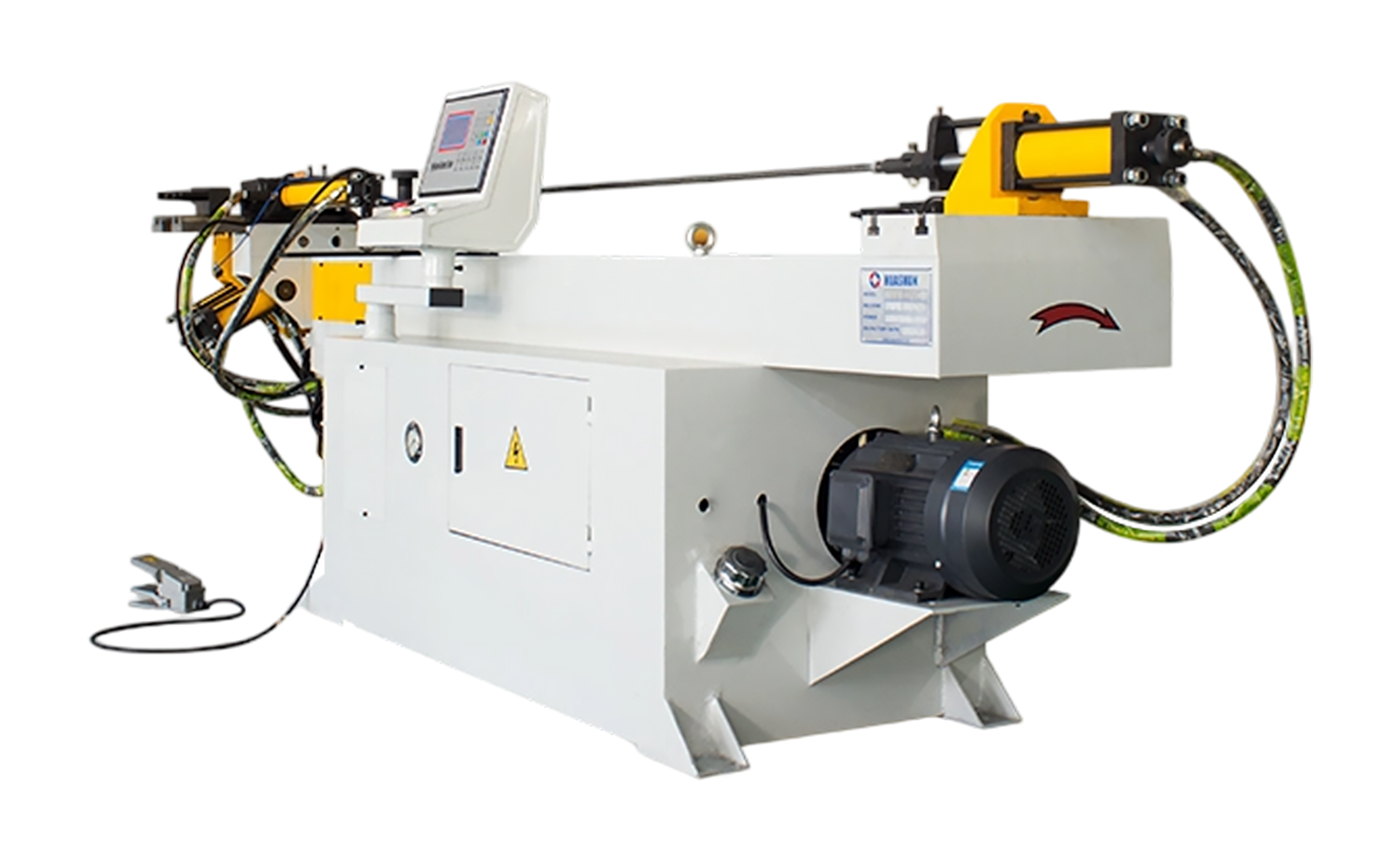NC S-seriens mandrel hydraulisk rørbøyer med enkel programinnstilling