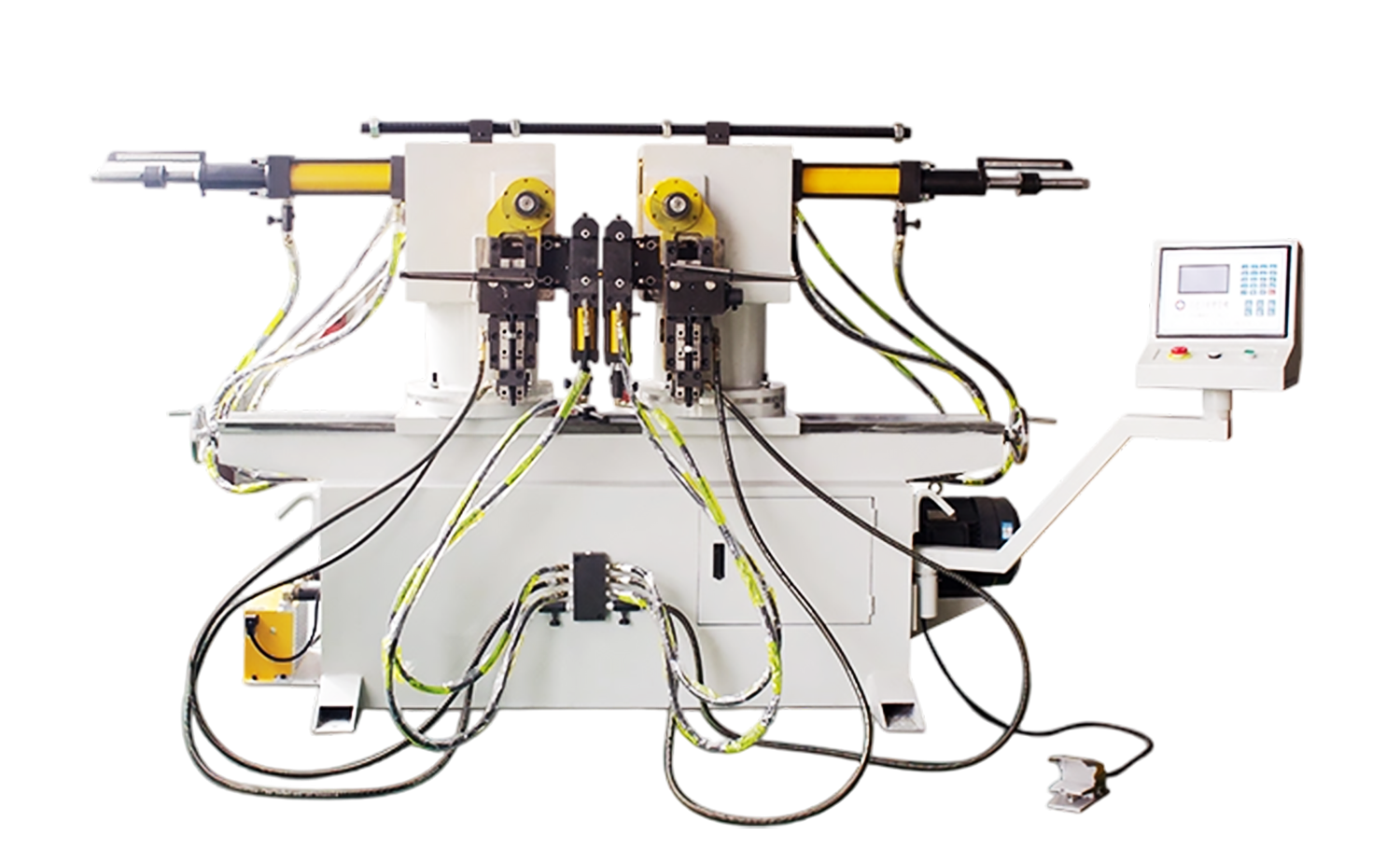 Roterende Twin Head Multi-Bending Pipe Machine
