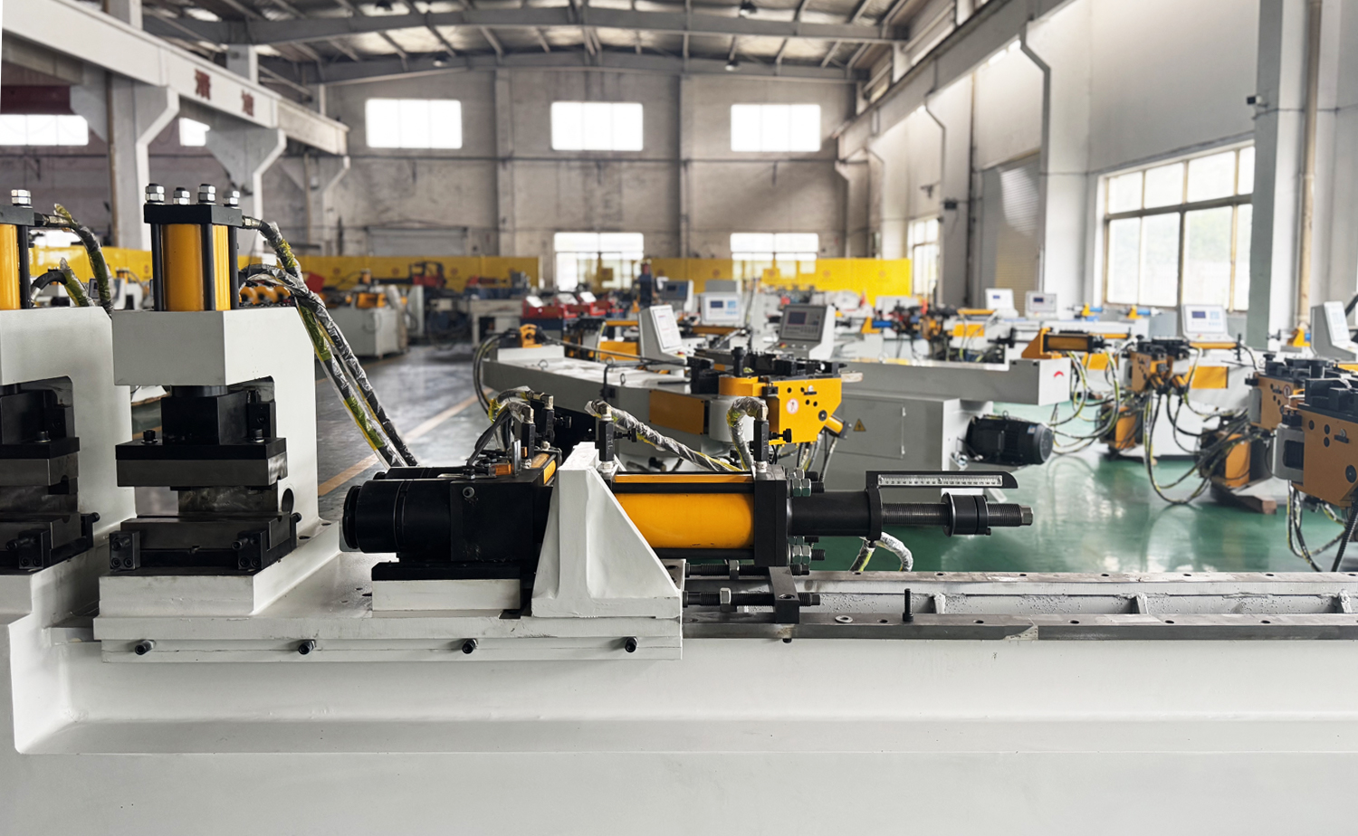 DTM100 dobbel hodeendeformingsmaskin-dobbelt hode