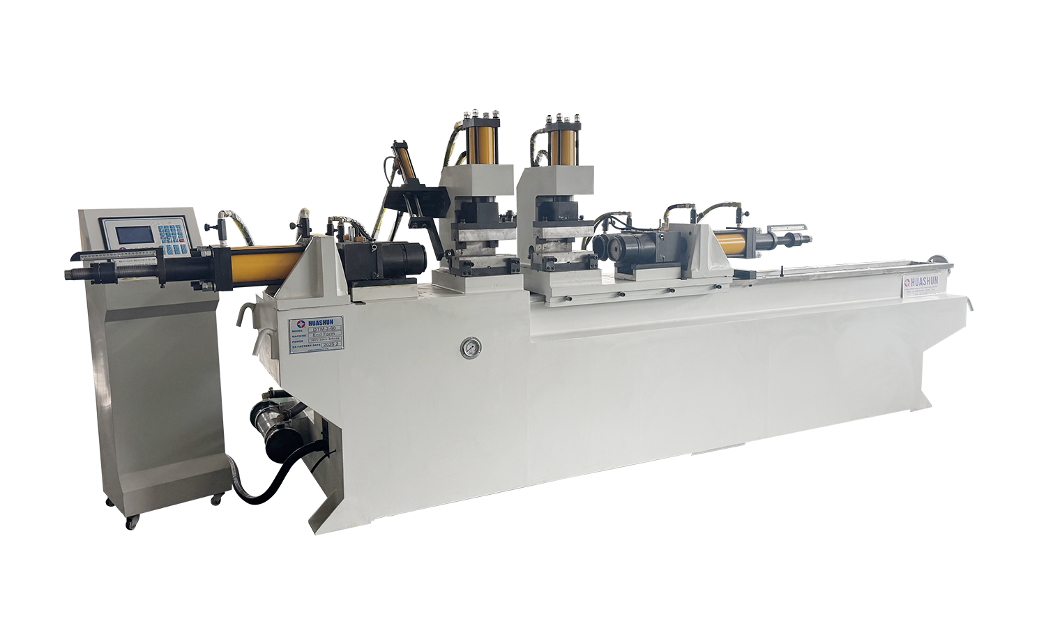 DTM40 høyeffektiv dobbelthodet hydraulisk rørendeformingsmaskin